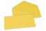 Buste colorate per biglietti d'auguri - giallo buttercup, 110 x 220 mm | PIT Packaging.it | Paesedellebuste