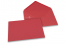 Buste colorate per biglietti d'auguri - rosso, 162 x 229 mm | PIT Packaging.it | Paesedellebuste