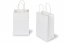 Sacchetti di carta con manici intrecciati - bianco, 140 x 80 x 210 mm, 90 grammi | PIT Packaging.it | Paesedellebuste