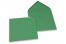 Buste colorate per biglietti d'auguri - verde scuro, 155 x 155 mm | PIT Packaging.it | Paesedellebuste