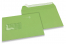 Buste colorate con finestra - Verde mela, 162 x 229 mm (A5), Finestra a sinistra, formato finestra 45 x 90 mm, posizione finestra 20 mm da sinistra / 60 mm da sotto, lembo autoadesivo, carta da 120 grammi.  | PIT Packaging.it | Paesedellebuste