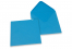 Buste colorate per biglietti d'auguri - blu oceano, 155 x 155 mm | PIT Packaging.it | Paesedellebuste