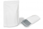 Sacchetti Doypack in carta Kraft bianco - 250 x 340 x 120 mm, 3000 ml