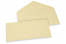 Buste colorate per biglietti d'auguri - cammello, 110 x 220 mm | PIT Packaging.it | Paesedellebuste