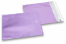 Buste metallizzate colorate opache lillà - 165 x 165 mm | PIT Packaging.it | Paesedellebuste