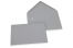 Buste colorate per biglietti d'auguri - Grigio, 114 x 162 mm | PIT Packaging.it | Paesedellebuste