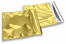Buste metallizzate colorate oro - 165 x 165 mm | PIT Packaging.it | Paesedellebuste