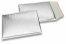 Buste imbottite metallizzate ECO - argento 180 x 250 mm | PIT Packaging.it | Paesedellebuste