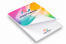 Block Notes personalizzati - 148 x 210 mm, copertina con laminato lucido | PIT Packaging.it | Paesedellebuste