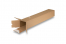 Scatole postali lunghe quadrate con lembo autoadesivo - 610 x 105 x 105 mm | PIT Packaging.it | Paesedellebuste