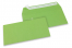 Buste di carta colorate - Verde mela, 110 x 220 mm | PIT Packaging.it | Paesedellebuste