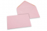 Buste colorate per biglietti d'auguri - rosa chiaro, 125 x 175 mm | PIT Packaging.it | Paesedellebuste