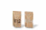 Sacchetti Doypack in carta con finestra - marrone, 110 x 185 x 70 mm, 250 ml | PIT Packaging.it | Paesedellebuste