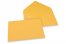 Buste colorate per biglietti d'auguri - giallo oro, 162 x 229 mm | PIT Packaging.it | Paesedellebuste