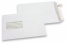 Buste standard con finestra, 162 x 229 mm, 90 grs., finestra a sinistra 45 x 90 mm, posizione della finestra 20 mm dal sinistra e 60 mm dal fondo, chiusura a striscia | PIT Packaging.it | Paesedellebuste