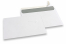 Buste di carta bianco, 156 x 220 mm (EA5), 90 grammi, chiusura a lembo autoadesivo, peso circa 7 g cad.  | PIT Packaging.it | Paesedellebuste