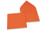 Buste colorate per biglietti d'auguri - arancione, 155 x 155 mm | PIT Packaging.it | Paesedellebuste