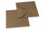 Buste da regalo con chiusura a 'Pochettes' - Bronzo | PIT Packaging.it | Paesedellebuste