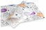 Carta velina Pasquale - nero con colori | PIT Packaging.it | Paesedellebuste