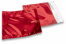 Buste metallizzate colorate rosso - 220 x 220 mm | PIT Packaging.it | Paesedellebuste