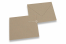 Buste riciclate (marrone) - 140 x 140 mm | PIT Packaging.it | Paesedellebuste