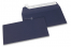 Buste di carta colorate - Blu scuro, 110 x 220 mm | PIT Packaging.it | Paesedellebuste
