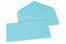 Buste colorate per biglietti d'auguri - azzurro cielo, 110 x 220 mm | PIT Packaging.it | Paesedellebuste