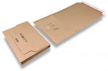 Imballaggio per libri MultiStar viene consegnato piatto - marrone | PIT Packaging.it | Paesedellebuste