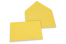 Buste colorate per biglietti d'auguri - giallo buttercup, 114 x 162 mm | PIT Packaging.it | Paesedellebuste