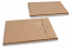 Buste con corda e rondella - 229 x 324 x 25 mm, marrone | PIT Packaging.it | Paesedellebuste