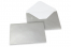 Buste colorate per biglietti d'auguri - argento, 114 x 162 mm | PIT Packaging.it | Paesedellebuste