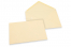 Buste colorate per biglietti d'auguri - bianco avorio, 133 x 184 mm | PIT Packaging.it | Paesedellebuste