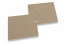 Buste riciclate (marrone) - 110 x 110 mm | PIT Packaging.it | Paesedellebuste