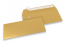 Buste di carta colorate - Oro metallizzato, 110 x 220 mm  | PIT Packaging.it | Paesedellebuste