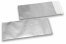 Buste metallizzate colorate opache argento - 110 x 220 mm | PIT Packaging.it | Paesedellebuste