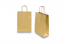 Sacchetti di carta con manici intrecciati - oro, 220 x 100 x 310 mm, 90 grammi | PIT Packaging.it | Paesedellebuste