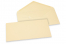 Buste colorate per biglietti d'auguri - bianco avorio, 110 x 220 mm | PIT Packaging.it | Paesedellebuste