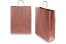 Sacchetti di carta con manici intrecciati - rosso metallizzato, 320 x 120 x 410 mm, 100 grammi | PIT Packaging.it | Paesedellebuste