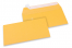 Buste di carta colorate - Giallo oro, 110 x 220 mm | PIT Packaging.it | Paesedellebuste