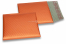Buste imbottite metallizzate opache ECO - arancione 165 x 165 mm | PIT Packaging.it | Paesedellebuste