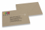 Buste riciclate (marrone) - esempio stampato | PIT Packaging.it | Paesedellebuste