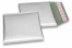 Buste imbottite metallizzate opache ECO - argento 165 x 165 mm | PIT Packaging.it | Paesedellebuste