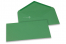 Buste colorate per biglietti d'auguri - verde scuro, 110 x 220 mm | PIT Packaging.it | Paesedellebuste