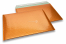 Buste imbottite metallizzate ECO - arancione 320 x 425 mm | PIT Packaging.it | Paesedellebuste