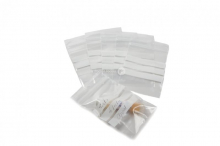 Sacchetti di plastica con chiusura a pressione - trasparente con 3 aree di scrittura (esempio con contenuto) | PIT Packaging.it | Paesedellebuste