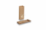 Sacchetti in carta con fondo quadro marrone - 70 x 40 x 205 mm con finestra, 100 ml | PIT Packaging.it | Paesedellebuste