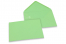 Buste colorate per biglietti d'auguri - verde menta, 133 x 184 mm | PIT Packaging.it | Paesedellebuste