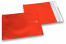 Buste metallizzate colorate opache rosso - 165 x 165 mm | PIT Packaging.it | Paesedellebuste