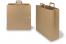Sacchetti di carta con manici piatti - marrone, 450 x 170 x 480 mm | PIT Packaging.it | Paesedellebuste