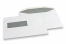 Buste con finestra, bianco, 162 x 229 mm (C5), finestra a sinistra 40 x 110 mm, posizione della finestra 20mm dal sinistra e 72 mm dal fondo, 90 grammi, chiusura gommata, peso circa 7 g cad. | PIT Packaging.it | Paesedellebuste